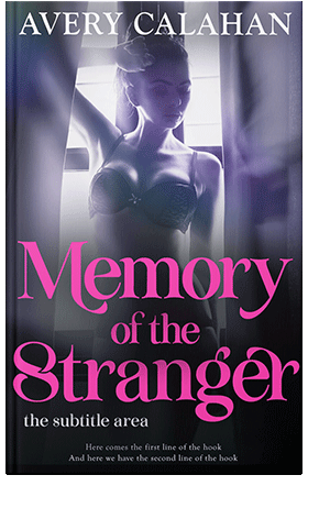 Pre Made Book Cover Ebony Clay