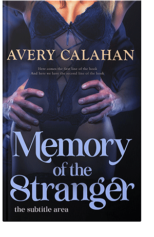 Pre Made Book Cover Black