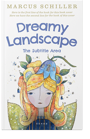 Pre Made Book Cover Ash