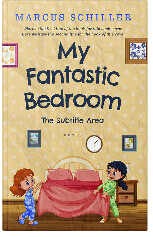 Front view of Premade Teen & Young Adult Book Cover - Putty