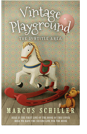 Pre Made Book Cover Hillary