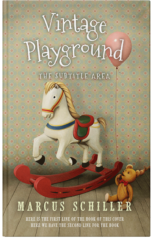 Front view of Premade Teen & Young Adult Book Cover - Hillary