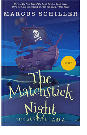 Pre Made Book Cover Bay of Many