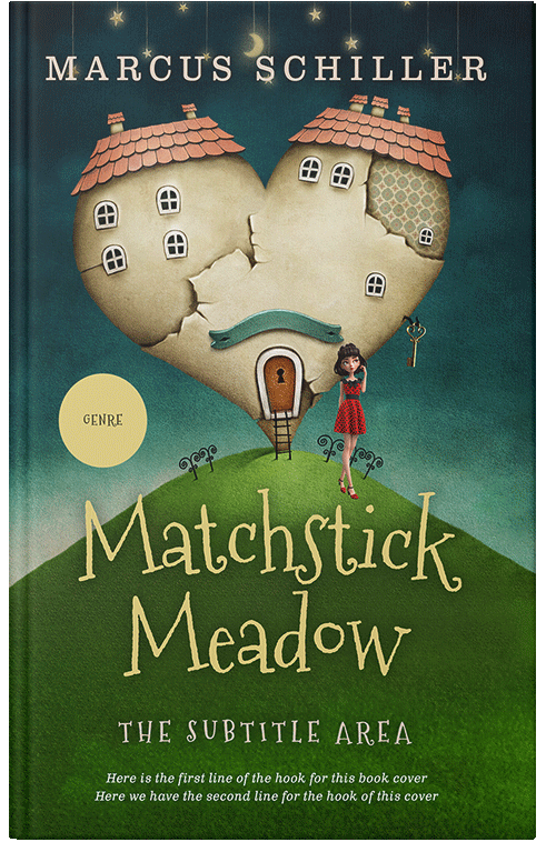 Front view of Premade Surreal Book Cover - Mallard