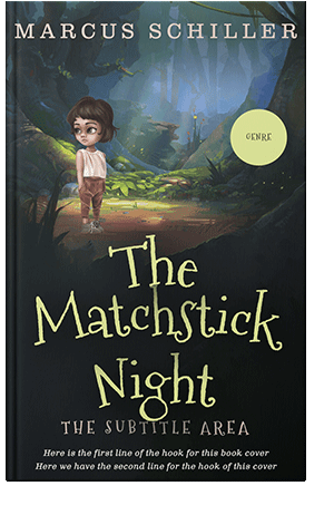 Pre Made Book Cover Outer Space