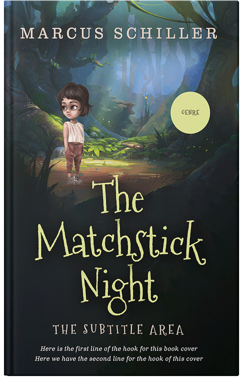 Front view of Premade Chick Lit Book Cover - Outer Space