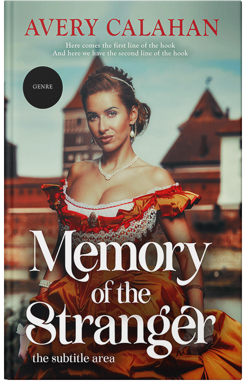 Front view of Premade Fantasy Book Cover - Green Spring