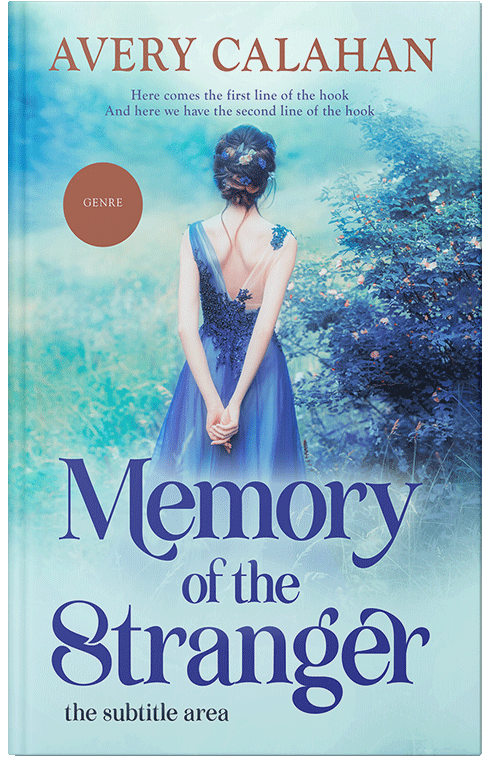 Front view of Premade Erotica Book Cover - Jagged Ice