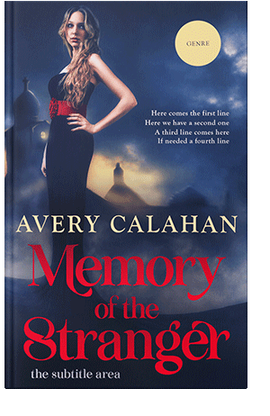 Pre Made Book Cover Cloud Burst