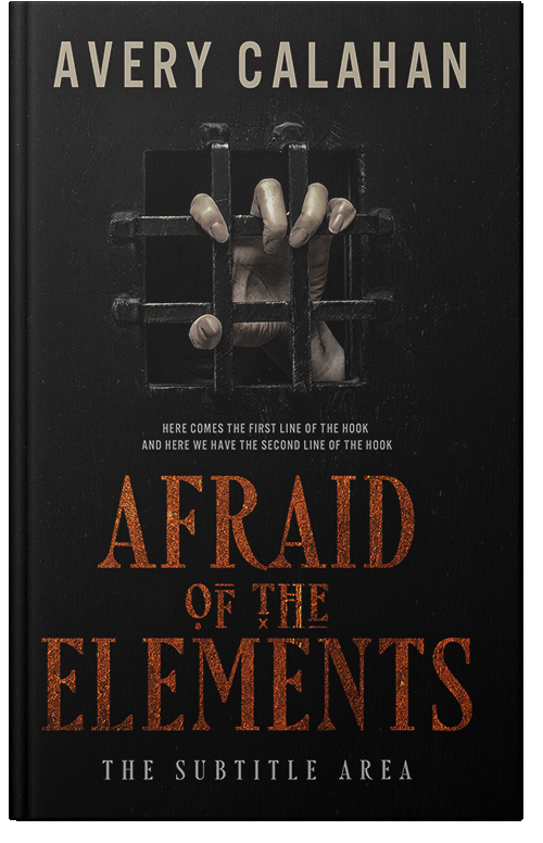 Front view of Premade Mystery & Thriller & Suspense Book Cover - Cod Gray