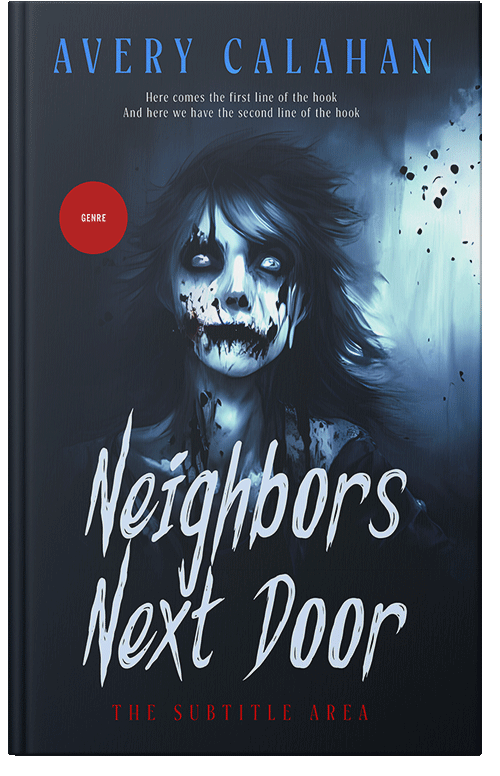 Front view of Premade Horror Book Cover - Mirage