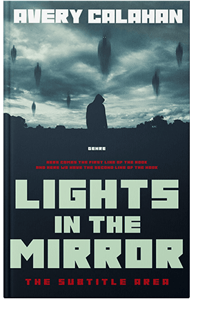 Pre Made Book Cover Pale Leaf