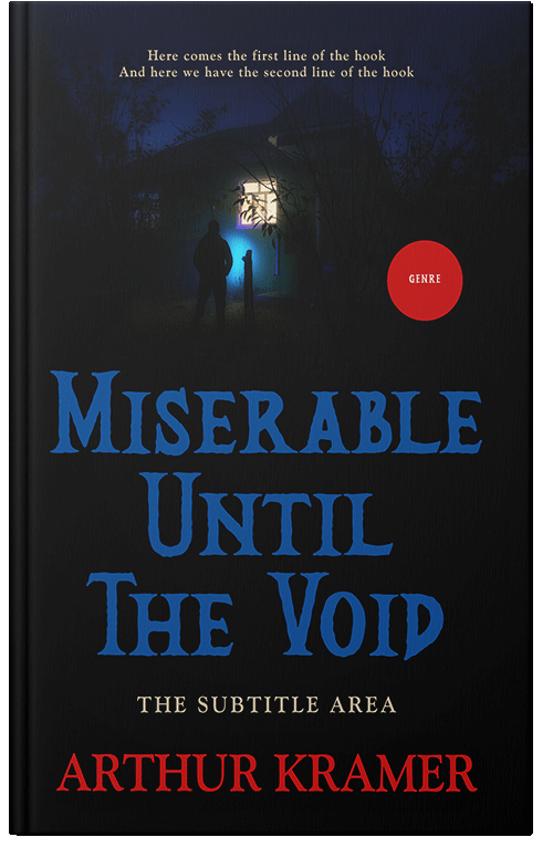 Front view of Premade Mystery & Thriller & Suspense Book Cover - Bunker