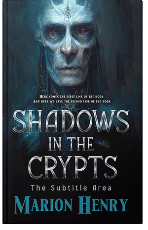 Premade Book Cover Ebony