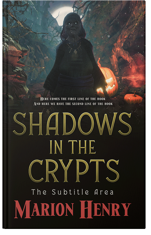 Front view of Premade Apocalyptica Book Cover - Heavy Metal