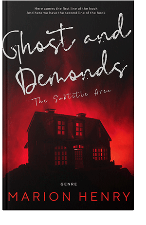 Pre Made Book Cover Flush Mahogany