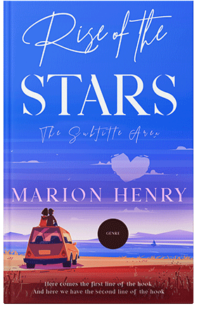 Pre Made Book Cover Dodger Blue