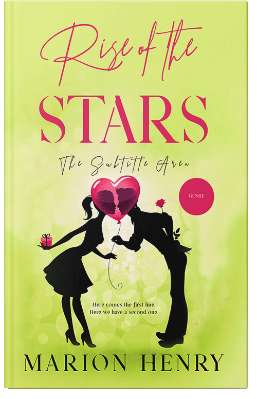 Front view of Premade Romance Book Cover - Manz