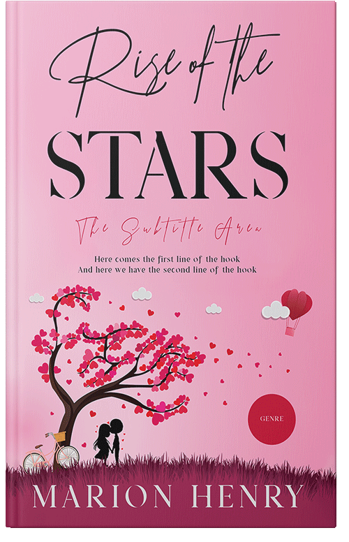 Front view of Premade Romance Book Cover - Chantilly