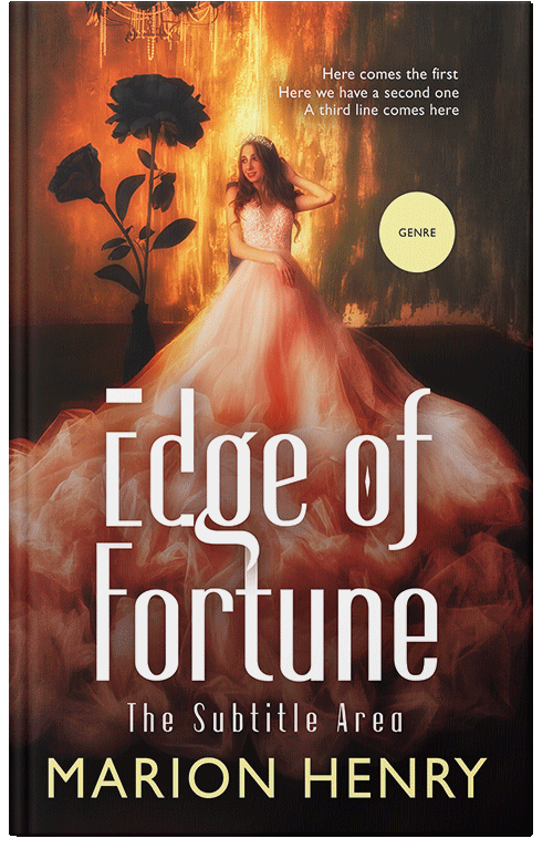 Front view of Premade Fantasy Book Cover - Cedar