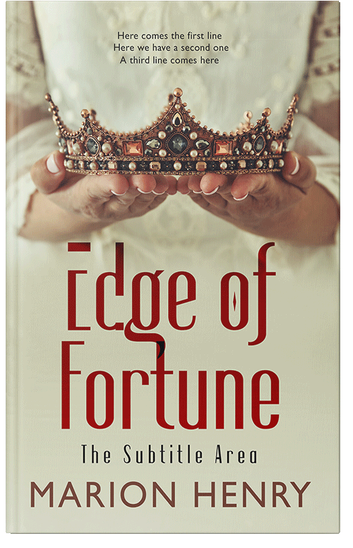 Front view of Premade Historical Book Cover - Tana