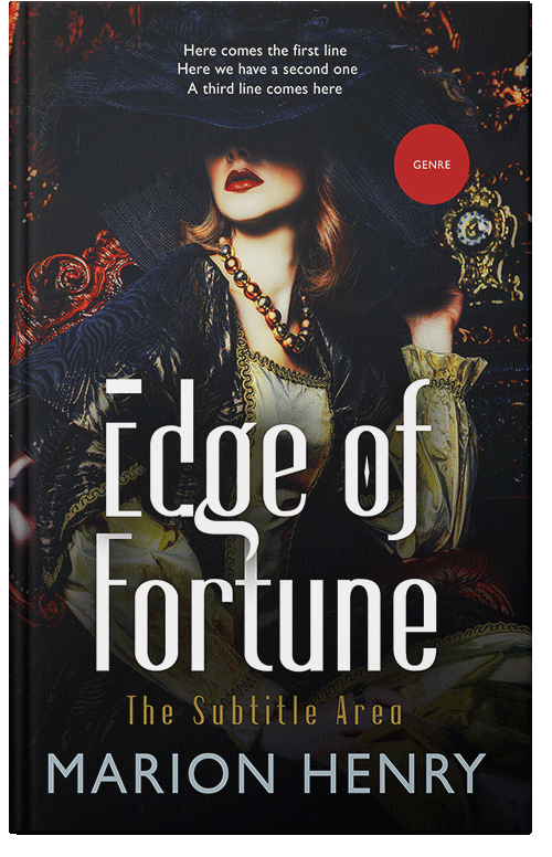 Front view of Premade Historical Book Cover - Woodsmoke