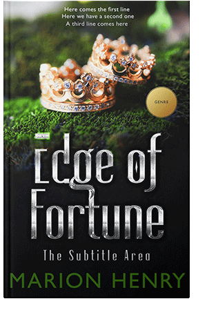 Pre Made Book Cover Vanilla