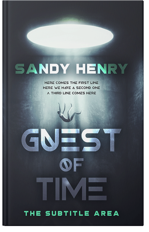 Front view of Premade Science Fiction Book Cover - Charade