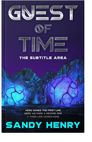 Pre Made Book Cover Violet