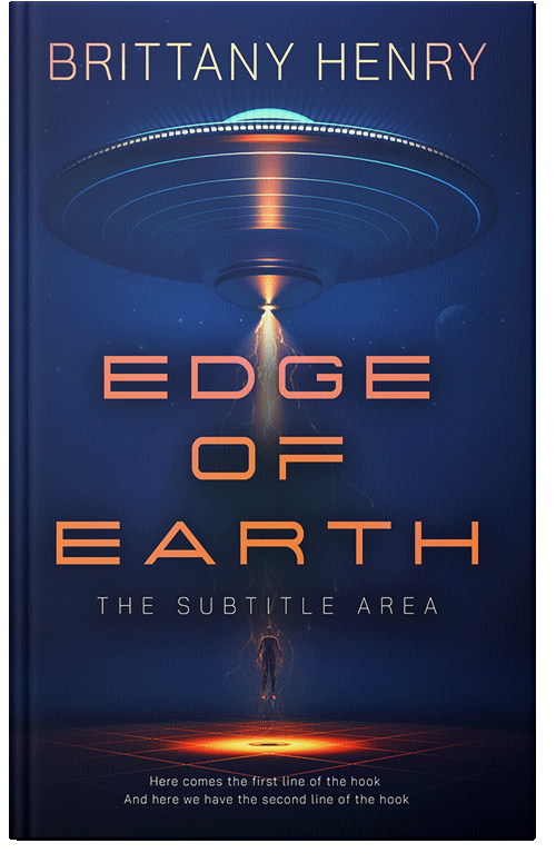 Front view of Premade Science Fiction Book Cover - Blue Zodiac