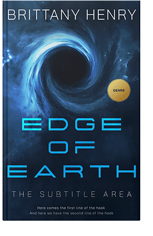 Pre Made Book Cover Blue Zodiac