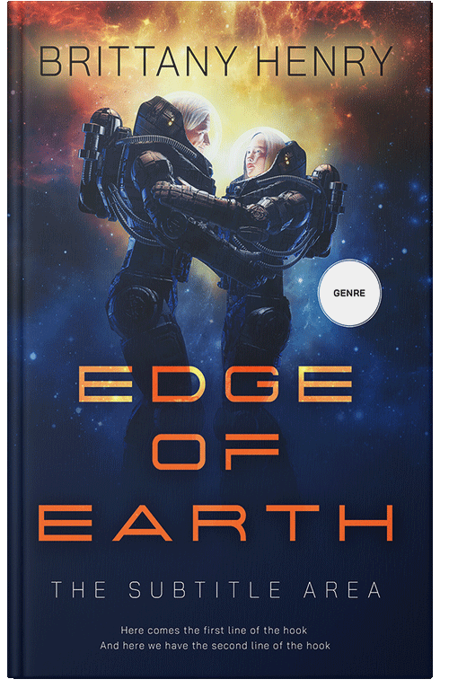 Front view of Premade Romance Book Cover - Big Stone