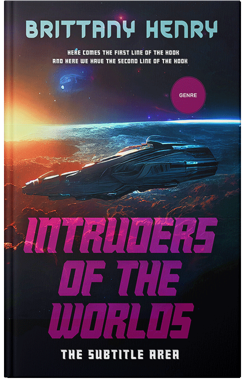Front view of Premade Science Fiction Book Cover - Cadillac