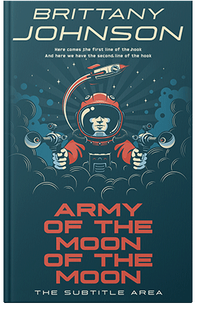 Pre Made Book Cover Elephant