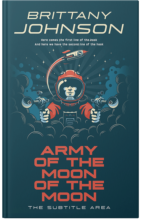 Front view of Premade Science Fiction Book Cover - Elephant