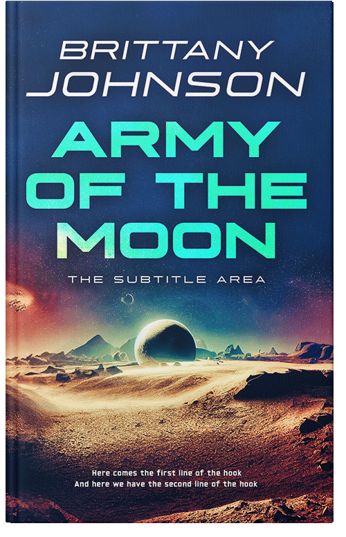 Front view of Premade Science Fiction Book Cover - Biscay