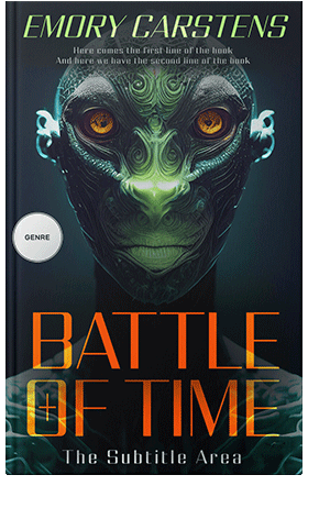 Pre Made Book Cover Aztec