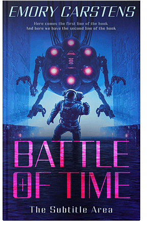 Pre Made Book Cover Lucky Point