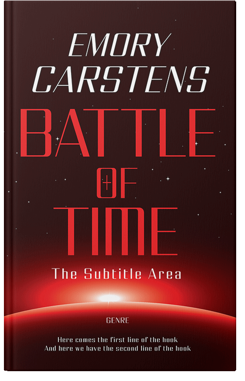 Front view of Premade Science Fiction Book Cover - Valencia