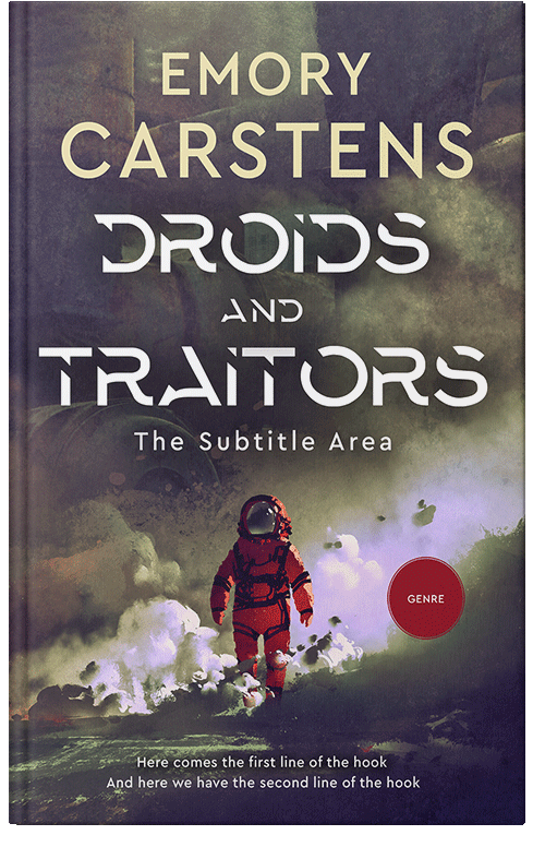 Front view of Premade Science Fiction Book Cover - Gravel