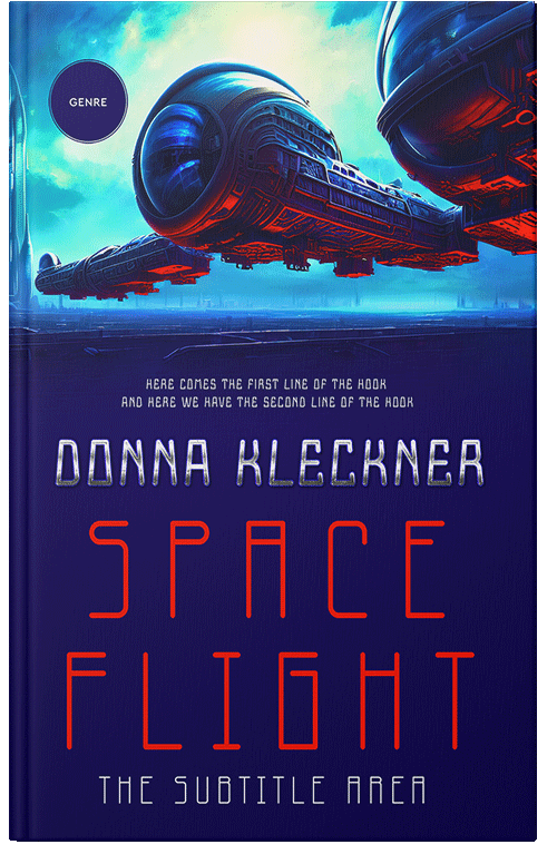 Front view of Premade Science Fiction Book Cover - Deep Cove