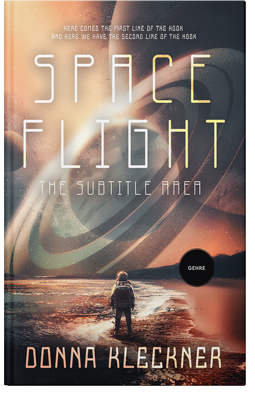 Front view of Premade Science Fiction Book Cover - Sandrift