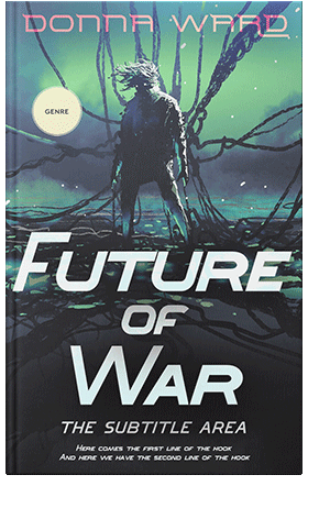 Pre Made Book Cover Limed Spruce