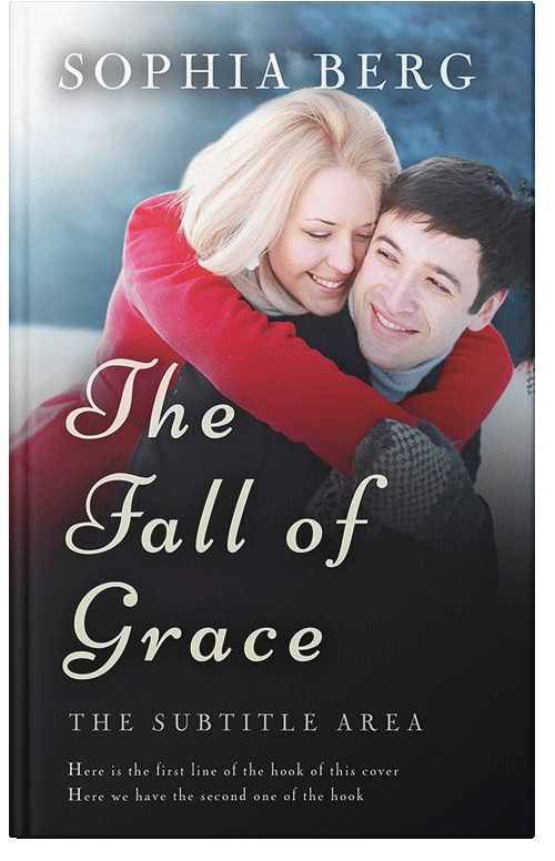 Front view of Premade Romance Book Cover - Blossom