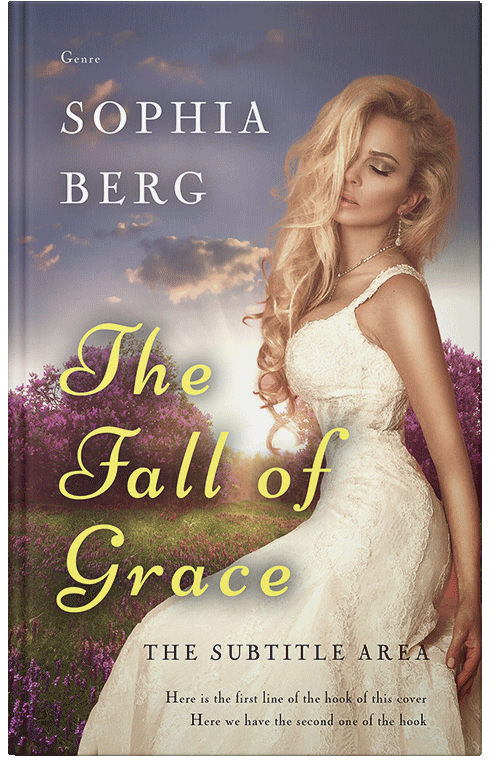 Front view of Premade Romance Book Cover - Donkey Brown