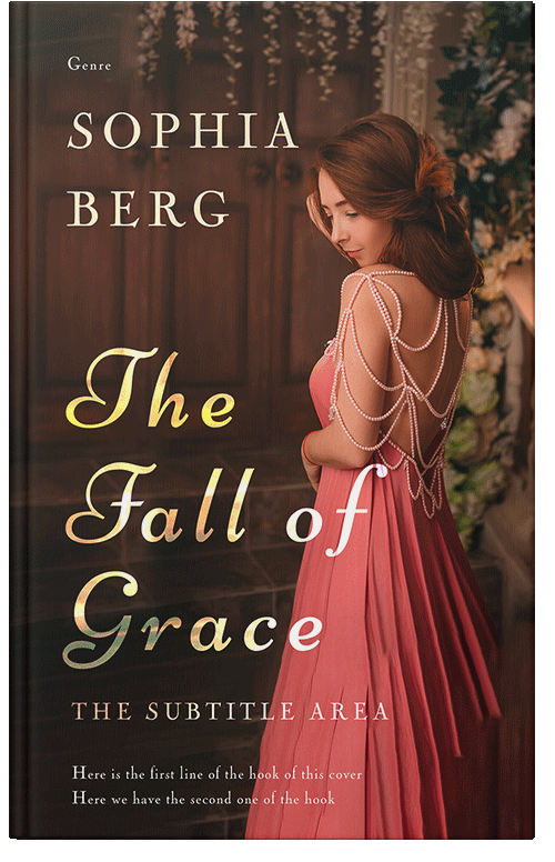 Front view of Premade Romance Book Cover - Coffee Bean