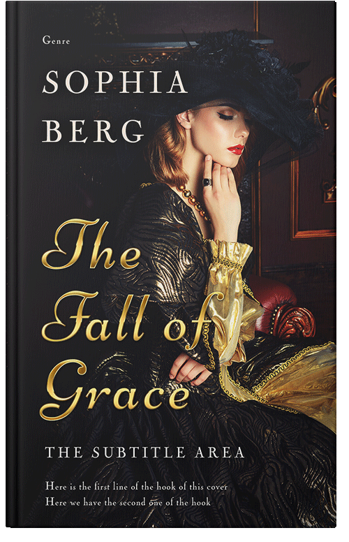 Front view of Premade Romance Book Cover - Thunder