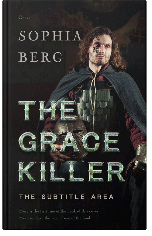 Front view of Premade Historical Book Cover - Cod Gray