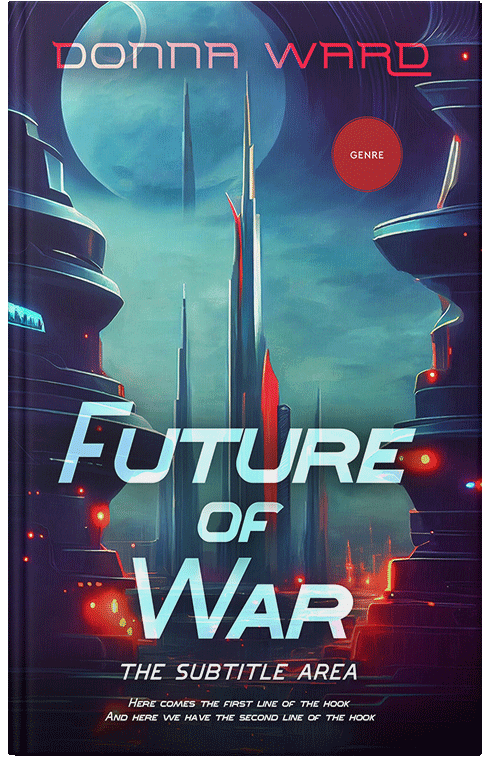 Front view of Premade Science Fiction Book Cover - Port Gore