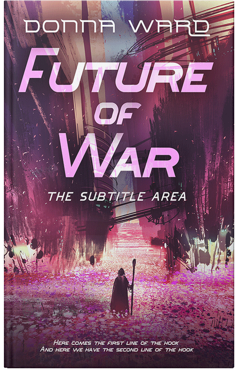 Front view of Premade Science Fiction Book Cover - Finn